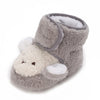 Winter Snow Baby Boots, Cute Bear Warm Booties for Kids, Soft Sole Infant Newborn Toddler Baby Girl Shoes
