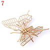 DIY 3D Wooden Butterfly Puzzle for Kids - Educational Craft, Brain Game & Home Decor