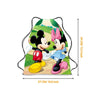 Disney Mickey & Minnie Children Drawstring Bag – Cartoon Anime Backpack, School Bag for Kids, Birthday & Christmas Gifts - Kidzy Market