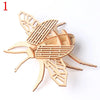 DIY 3D Wooden Butterfly Puzzle for Kids - Educational Craft, Brain Game & Home Decor