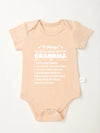 5 Things You Should Know About My Grandma Print Baby Bodysuit – Trendy Newborn One-Piece, Boy Girl Romper, Infant Jumpsuit, Toddler Clothes