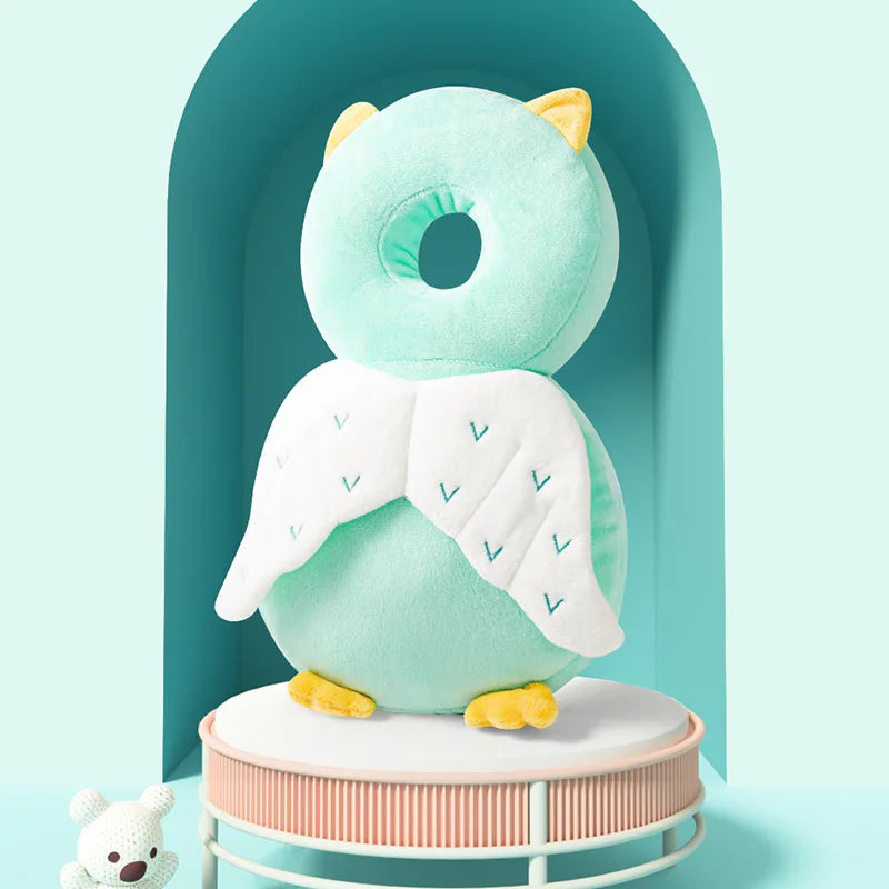 Baby Head Protector Backpack Pillow for Kids 1-3Y, Soft PP Cotton Protective Cushion, Cartoon Security Pillow