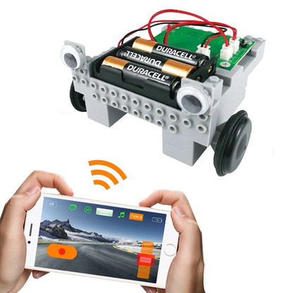 APP Intelligent Programming Automotive Robot, Remote Control Puzzle Toy for STEAM Education & Physical Science Experiments