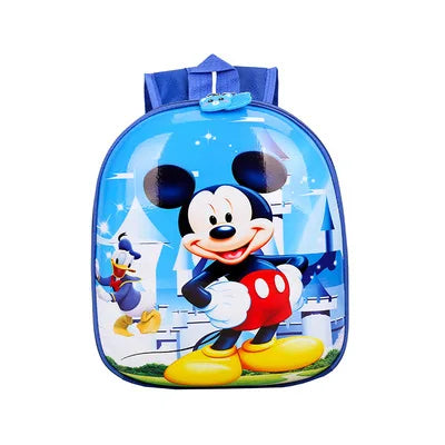 Minnie Cute Girl Backpack Disney Cartoon Spriderman Children Backpack Mickey Kids Schoolbag Elsa Shoulder Bag - Kidzy Market