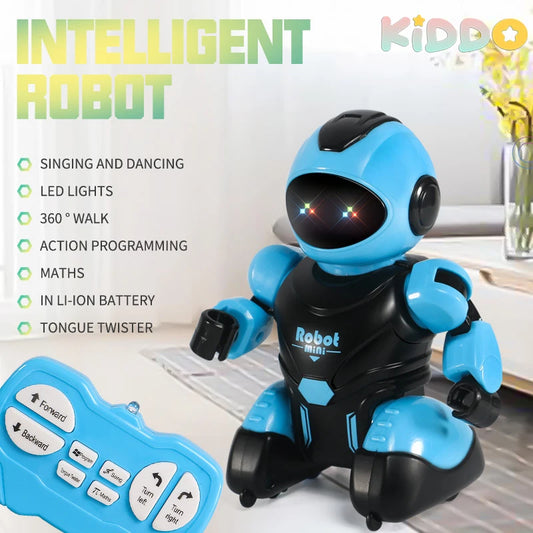 Smart Robot for Kids, Intelligent Programming Robot with Infrared Remote Control, Robotics Christmas Gift