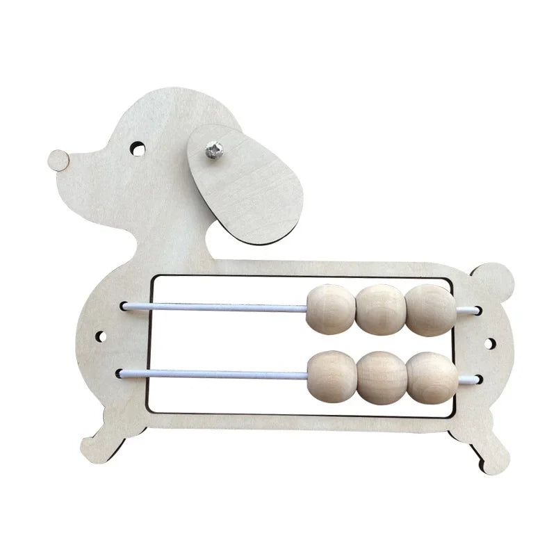 DIY Busy Board Accessories – Montessori Teaching Aids for Baby Early Education, Learning Skill Toy Parts and Wooden Board Games