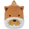 Baby Girls Plush Backpack - Cute 3D Cartoon Animal School Bag for Toddlers 0-4Y - Kidzy Market