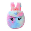 Unicorn Plush Furry Backpack – Sparkling Small School Bag for Girls, Cute Winter Christmas Gift, Adjustable Straps for Kids & Kindergarten - Kidzy Market