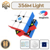 GAN 356 M 3x3x3 Magnetic Magic Speed Cube, Stickerless, GAN 356M Professional Fidget Toy, GAN 356 M Lite Cubo Magico Puzzle