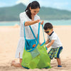 White Baby Bath Toy Storage Mesh Bag with Strong Suction Cups