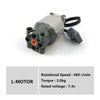 Technical MOC Micro Motor Kit – RC Power Functions Accessories for DIY Car Building Blocks