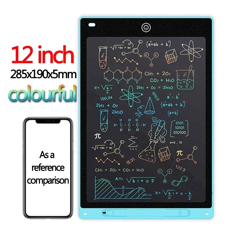 10/12-Inch LCD Writing Tablet – Graffiti Sketchpad and Magic Drawing Board for Kids, Handwriting Blackboard Toy Gift