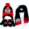 3-8 Years Kids Winter Set – Cars Lightning McQueen Cartoon Scarf, Hat & Gloves 3-Piece Warm Set for Boys & Girls, Perfect Christmas Gift