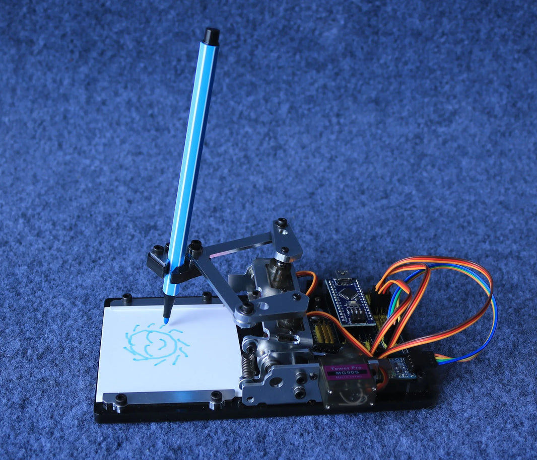 XY Plotter Robot Arm with MG90, APP Drawing Sketchboard Manipulator for Arduino, NANO Programmable DIY Robot Starter Kit