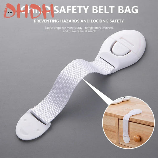 1-20PCS Child Safety Lock Baby Safety Protection Drawer Door Cabinet Lock Plastic Protection Kids Safety Door Lock