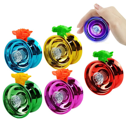 Professional Aluminum Metal Yoyo Ball - Competitive Yo-Yo for Beginners, Kids, and Adults with Accessories