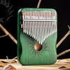 Hluru 21-Key Maple Kalimba and 17-Key Thumb Piano Portable Finger Piano Beginner Mbira Gift for Kids and Adults