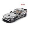 MOC Speed Racing Car Building Blocks Set — Small Studded Sports Car Garage Toy
