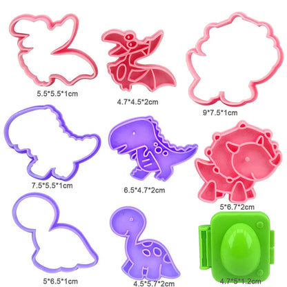 Children's DIY Plasticine Mold Modeling Clay Accessories - Play Dough Tool Kit with Plastic Set, Knife, and Mold, Educational Toys Gift for Kids