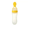 Mushy Food Feeder Spoon for Babies - Puree, Juices, Egg Custard Feeder, Press Type Bottle Spoon, Infant & Kids Nipple Utensils