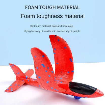 Children's Foam Aircraft Glider Toy Outdoor Parent-Child Flying Gift