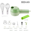 Portable Electric Vegetable Chopper – Rechargeable Cordless Food Processor for Meat, Garlic, Onion & Peppers