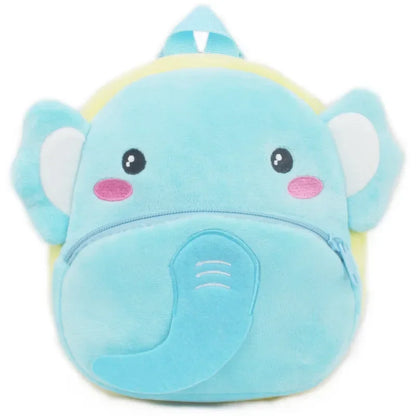 Baby Girls Plush Backpack - Cute 3D Cartoon Animal School Bag for Toddlers 0-4Y - Kidzy Market
