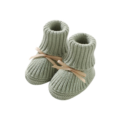 Baby First Walkers – Breathable Anti-Slip Knitted Booties for Newborn Boys & Girls, 0-18M Unisex Prewalkers