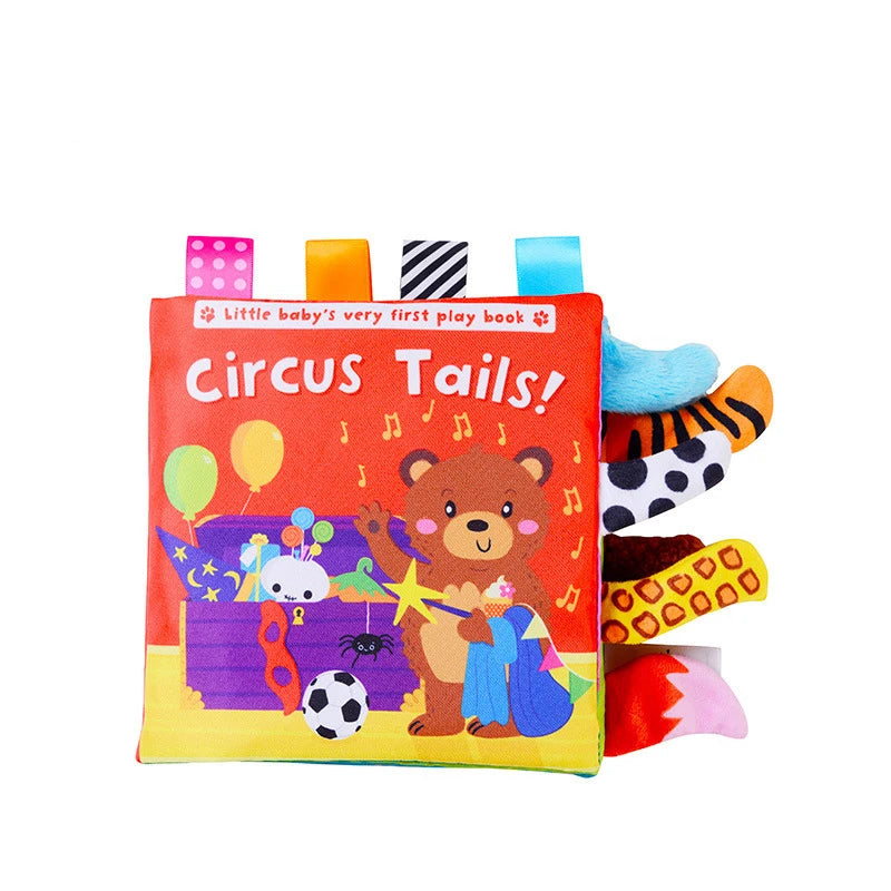 Soft Baby Cloth Quiet Book – Early Educational Learning Puzzle Toy for Toddlers (6-24 Months)