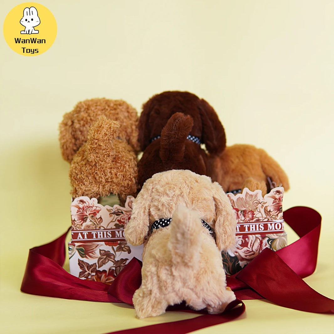 Electric Plush Toy Puppy, Cute Teddy Dog for Kids and Adults, Birthday & Holiday Gift