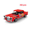 MOC Speed Racing Car Building Blocks Set — Small Studded Sports Car Garage Toy