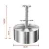 Hamburger Patty Maker Press 304 Stainless Steel Non-Stick Manual Rice Ball Mold