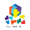Wooden Lu Ban Brain Teaser 3D Puzzle – Educational Logic Game for Kids & Adults