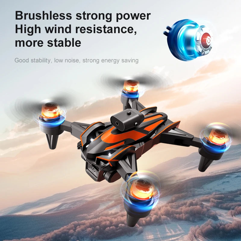 K12 Max RC Drone – 8K HD Camera Foldable Quadcopter with Brushless Motor and Obstacle Avoidance