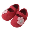 0-18M Baby Girls Cotton Shoes Retro Spring Autumn Toddlers Prewalkers Soft Bottom First Walkers