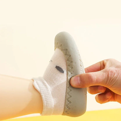 Baby Shoes – Soft Rubber Sole First Walkers, Non-Slip Toddler Sock Shoes for Boys & Girls (0-4Y)