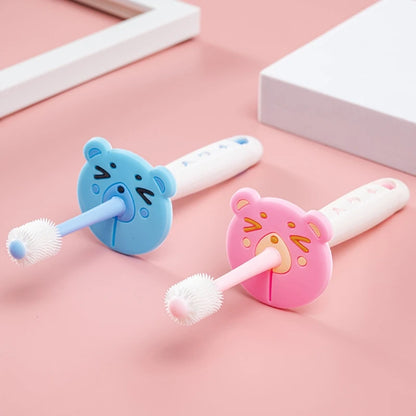 Baby 360 Degree Toothbrush - Soft Bristles for 1-6 Years Old Child Oral Care