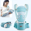 Ergonomic Newborn & Infant Hipseat Baby Carrier Sling — Front & Back Facing Travel Kangaroo Wrap