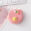 Cute Folding Air Bag Comb with Mirror – Travel Hair Brush, Hair Care Massage Comb, Cosmetic & Makeup Styling Tool