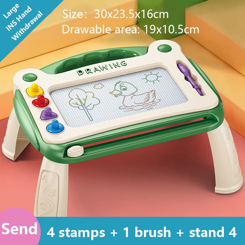 Children’s Magnetic Drawing Board – Color WordPad Graffiti Art Educational Toy for Kids