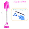 Children’s Beach Shovel — 22in Stainless Steel Pointed Shovel For Sand & Snow Outdoor Play