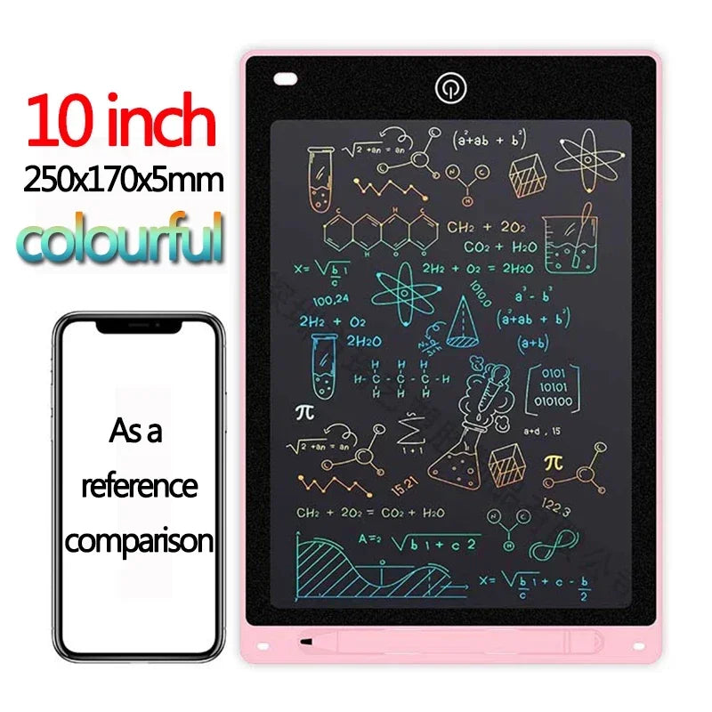 10/12-Inch LCD Writing Tablet – Graffiti Sketchpad and Magic Drawing Board for Kids, Handwriting Blackboard Toy Gift