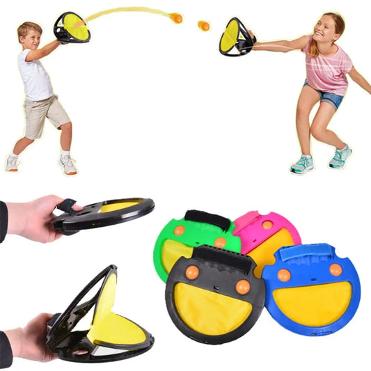 Parent-Child Fitness Interactive Toy – Outdoor Hand Toss Ball, Throw & Catch Game for Multiple Players