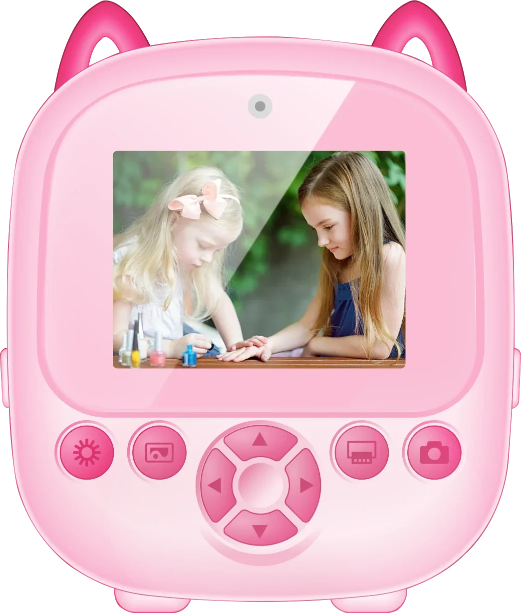 S5 Kids HD Digital Camera with Thermal Print, Photo Printing, and HD Video Gift