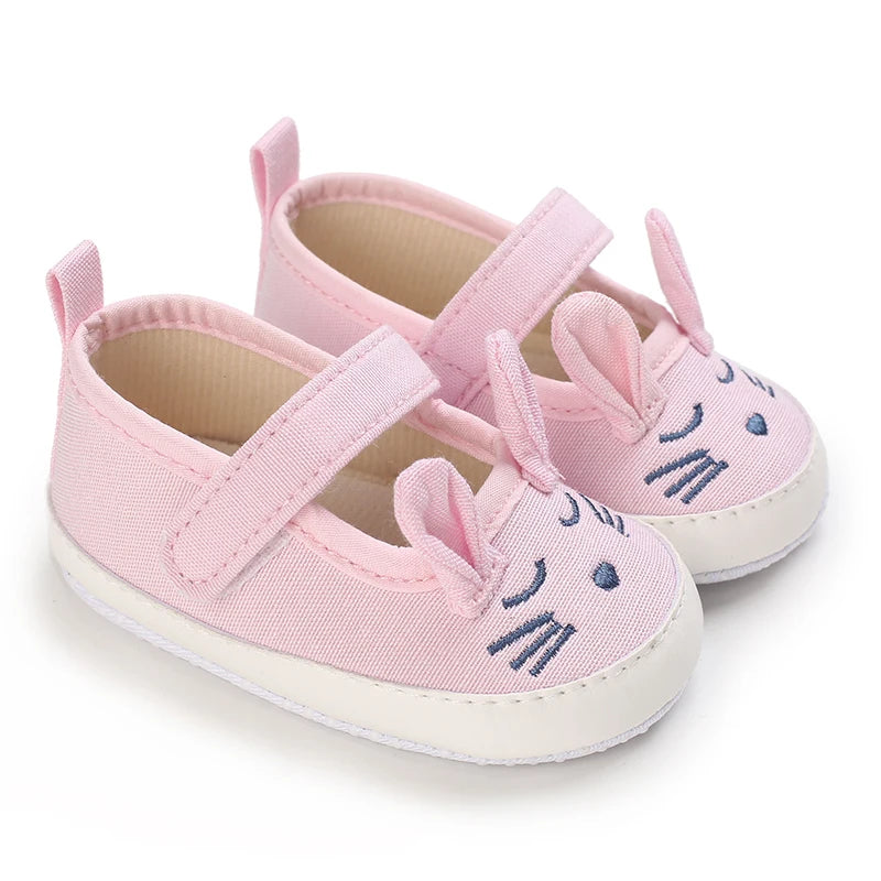 Summer Newborn Infant Baby Girls Princess First Walker Shoes – Soft Sole Sandals & Beach Slippers