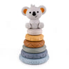 Soft Silicone Block Toy Stacking Tower Bath Teether Montessori