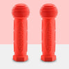 Pair Rubber Anti-Slip Waterproof Handlebar Grips for Kids Bikes, Scooters & Tricycles — 11–12 cm (4.3–4.7 in) Length, 2.2 cm (0.87 in) Inner Diameter