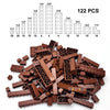 122PCS Thick Figures Bricks – 12 Size DIY Building Blocks, Creative Educational Plastic Toys, Compatible with 3001 for Children
