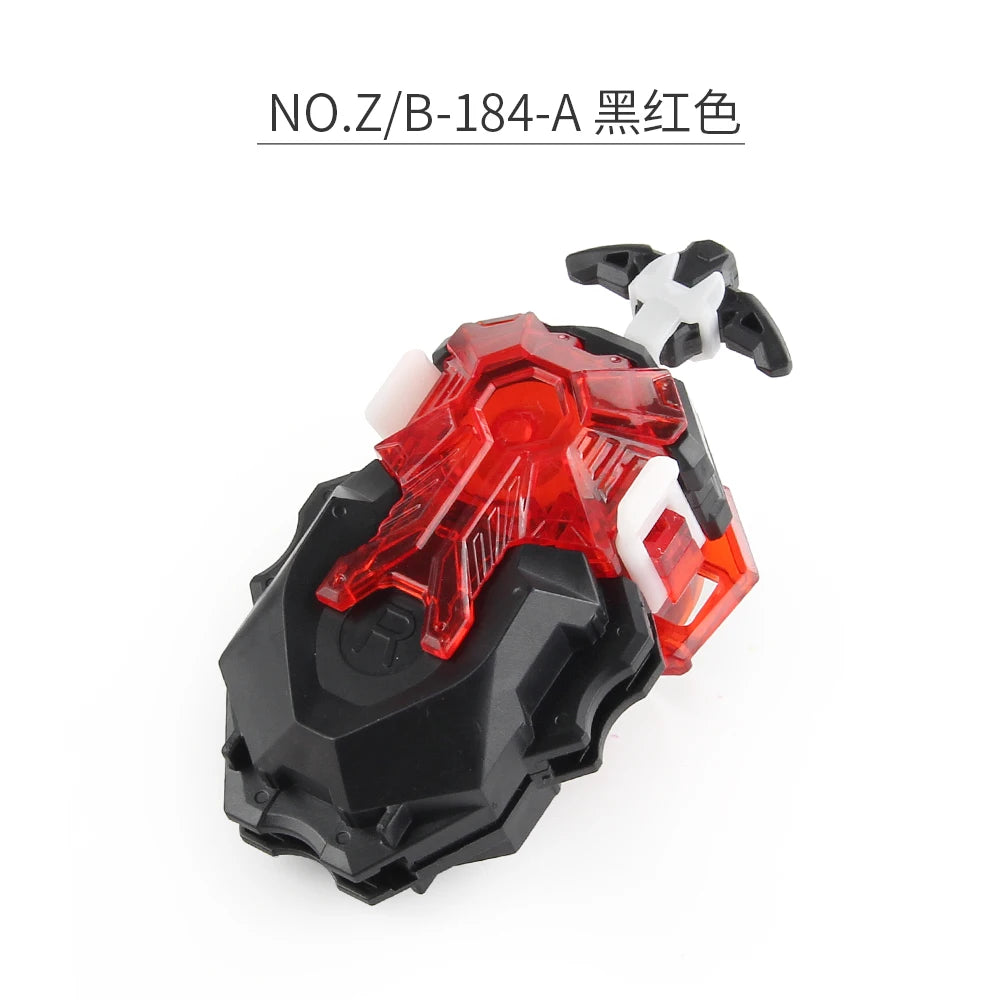 Z B-184 8-Color Metal Tube Custom LR Spinning Tops Launcher – Toy Set for Kids