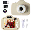 Waterproof Kids Camera with 2-Inch Color Display, 1080P HD Video, Outdoor SLR Style, Includes TF Memory Card